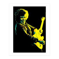 Mike Bloomfield American Blues Guitarist (Print Only)