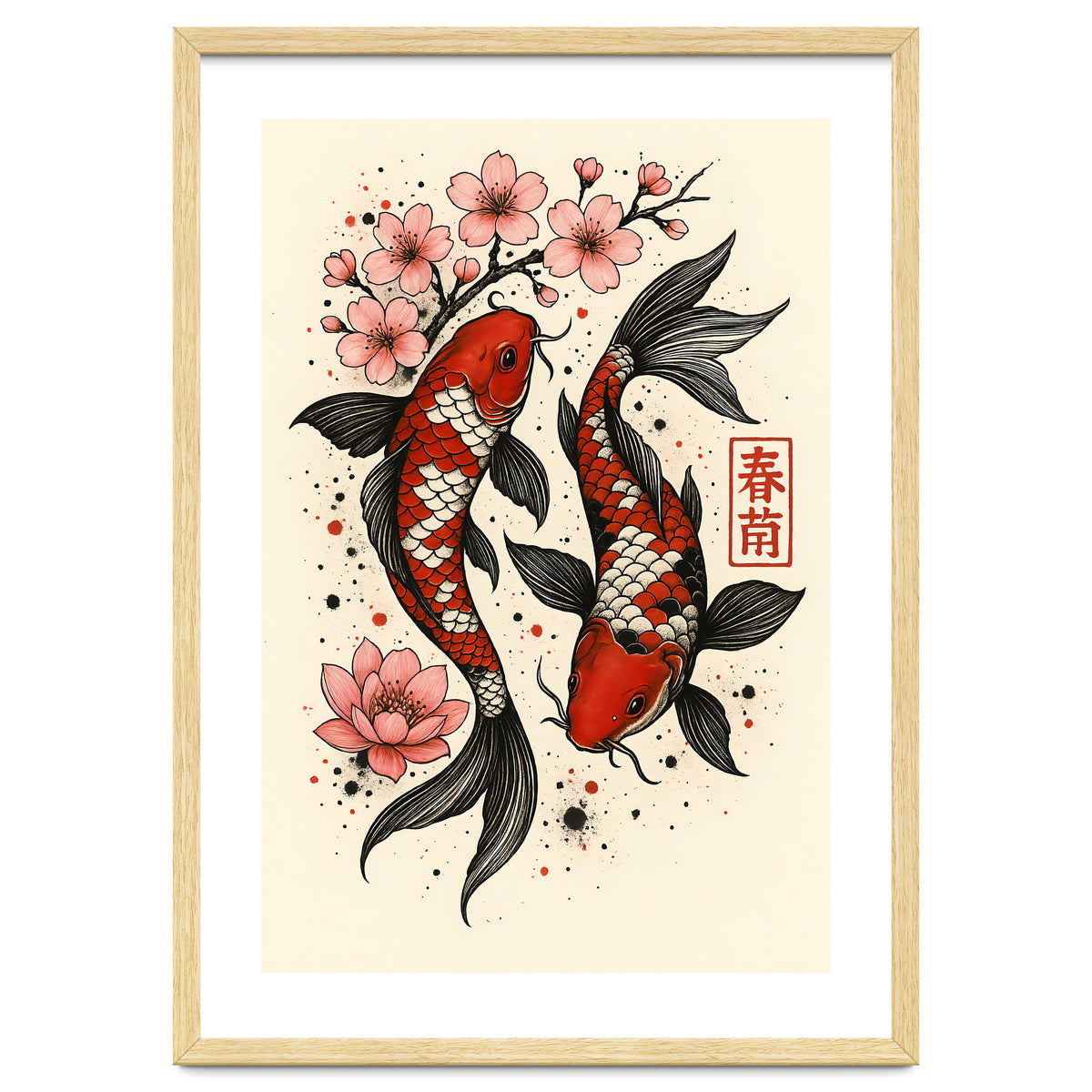 Koi fish Japanese