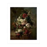 Still Life with Flowers. Dating: 1789. Measurements: h 73 cm × w 60 cm; d 6.5 cm. (Print Only) thumbnail