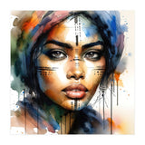 Tribal Muse Portrait (Print Only) thumbnail