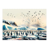 Antarctic Expanse Penguins Path (Print Only) thumbnail