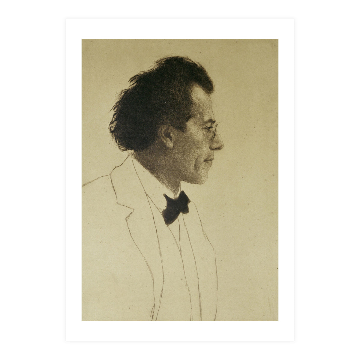 gustav mahler. (Print Only)