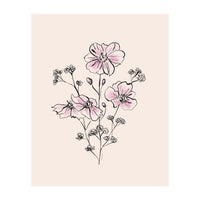 Wild Roses Bouquet (Print Only)