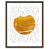 Stay Gold | Abstract Geometric Painting | Polka Dots Quirky Eclectic | Modern Boho Luxe thumbnail