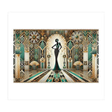 Art Deco Glamour Woman (Print Only) thumbnail