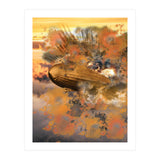 Zeppelin Balloon Explosion (Print Only) thumbnail