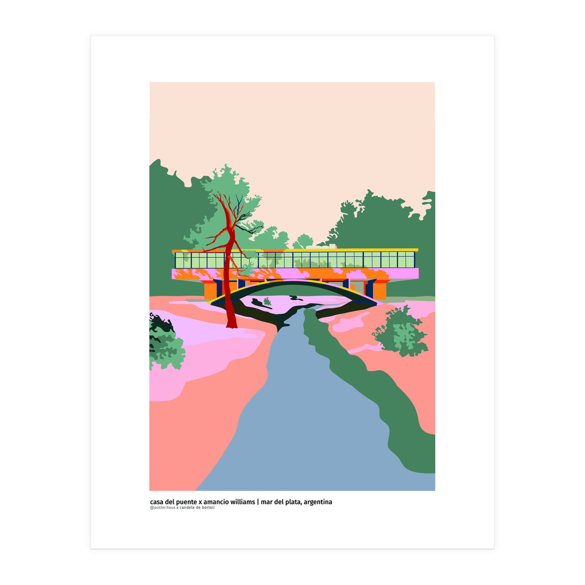 La Casa del Puente - Argentina (Print Only)
