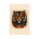 Tiger Animal Watercolor (Print Only) thumbnail