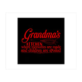 Grandmas Kitchen Where Memories Are Made And Children Are Spoiled  (Print Only) thumbnail