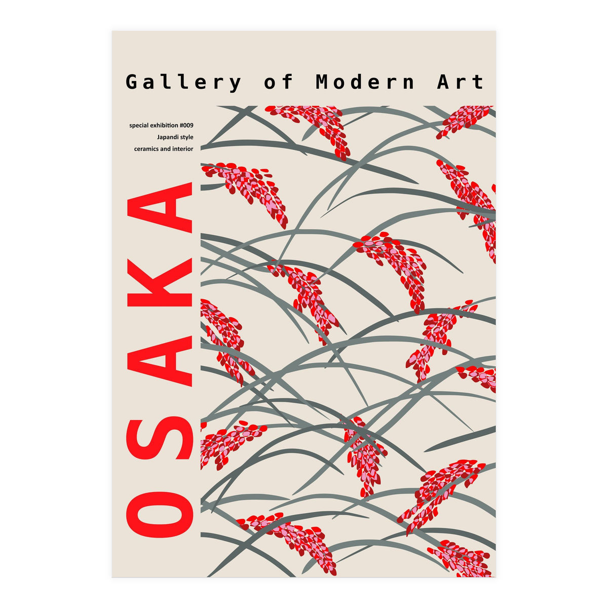 Gallery of Modern Art Osaka Japandi style (Print Only)