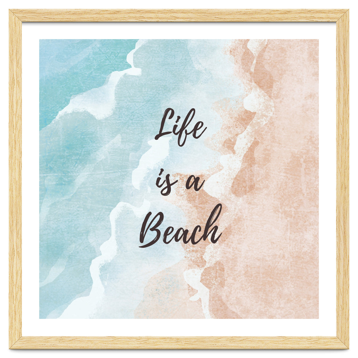 Life's a beach, enjoy the waves 🌊