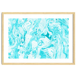 Ocean Blue Marble #society6 #decor #buyart thumbnail