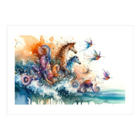 Surreal Ocean Creatures (Print Only)