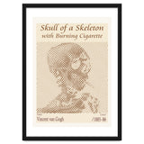Skull of a Skeleton with Burning Cigarette - Vincent van Gogh (1885–86) thumbnail