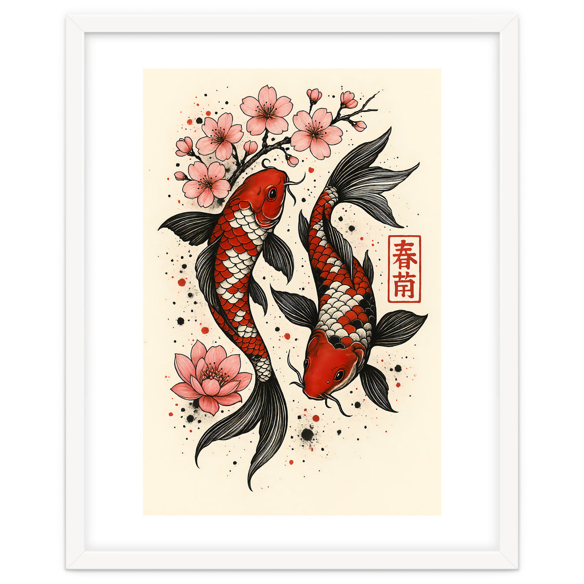 Koi fish Japanese
