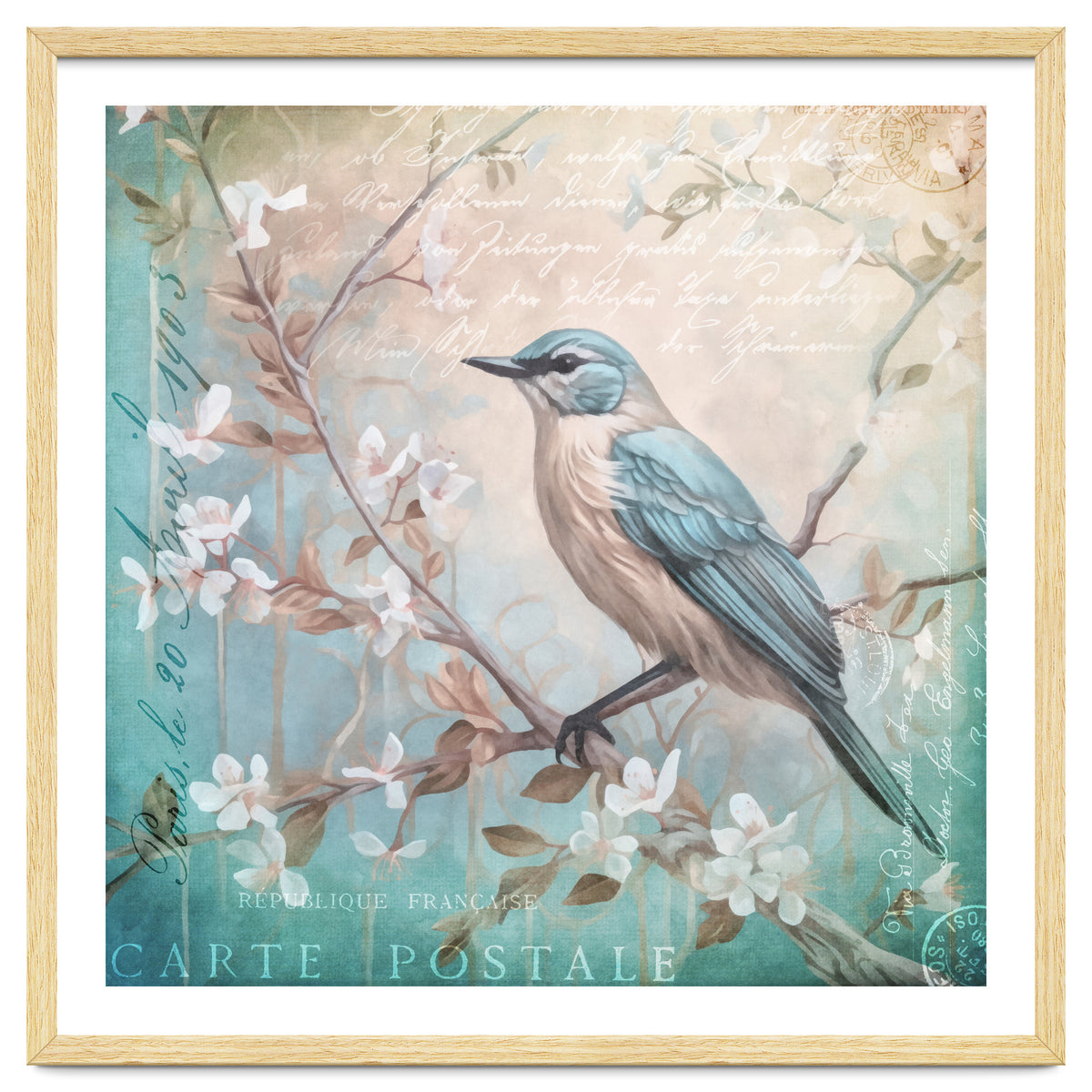 Bird Vintage Nostalgia II