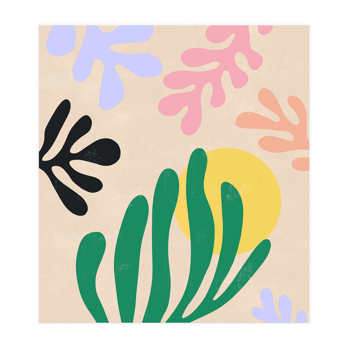 Matisse Leaves II (Print Only)