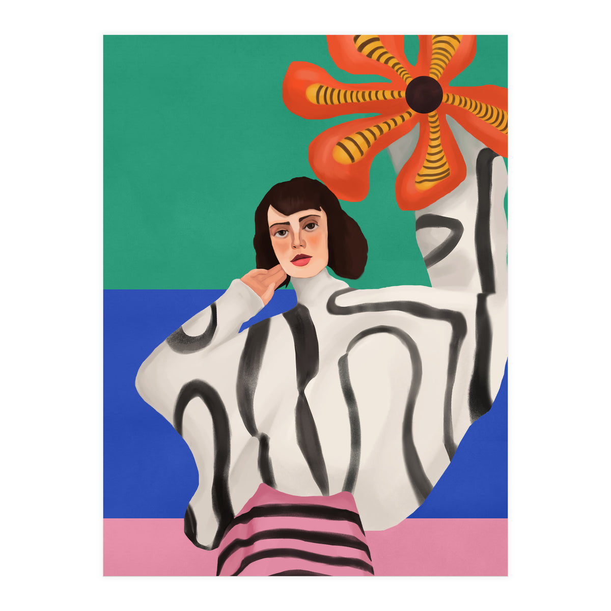 Dance Of Colors And Dreams (Print Only)