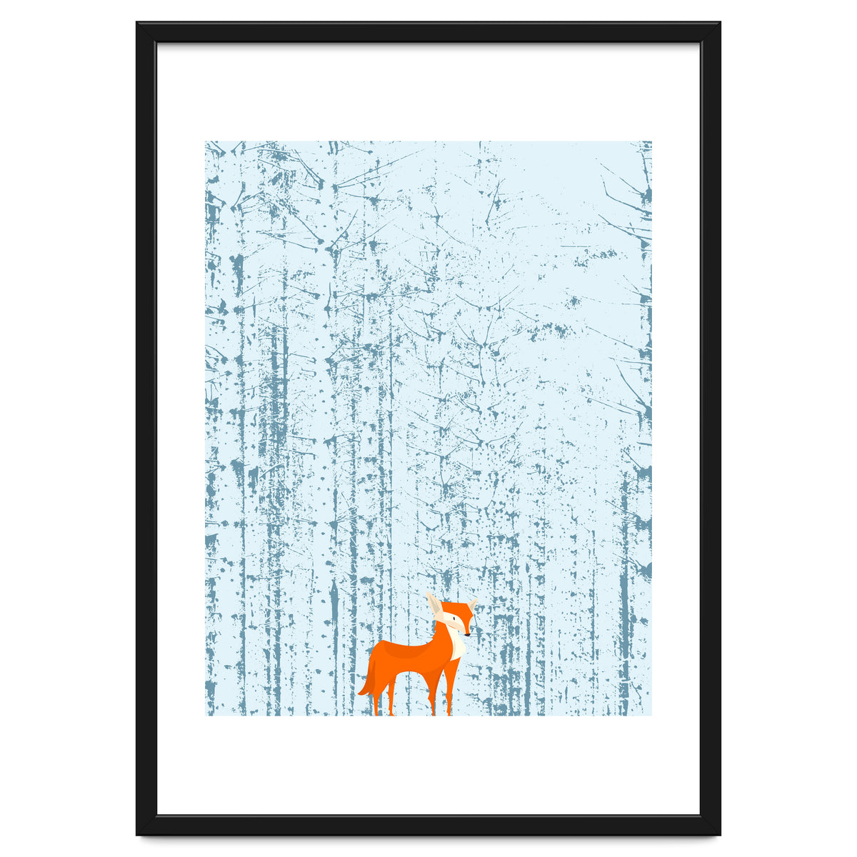 Fox Lost In The Woods