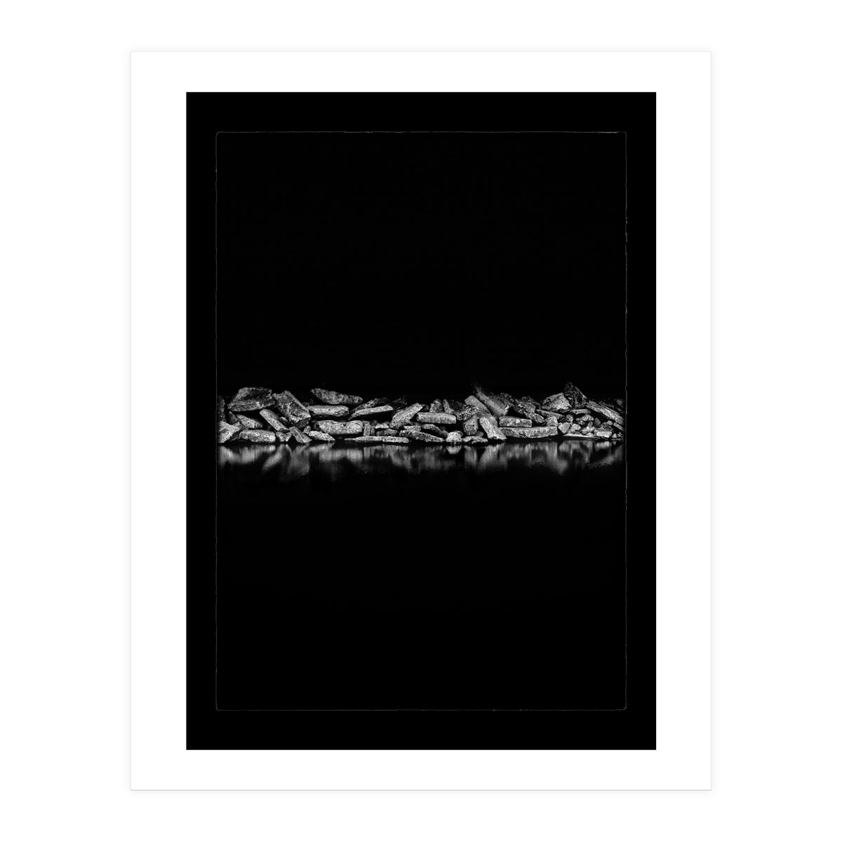 Breakwall No 1 with Border (Print Only)