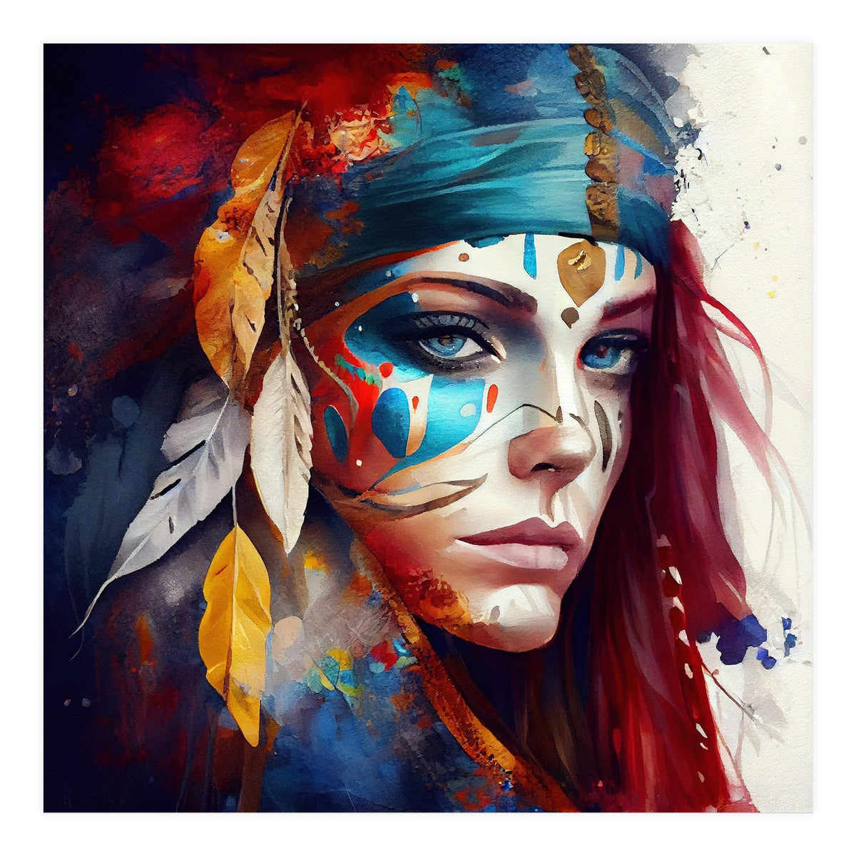 Powerful Warrior Woman #9 (Print Only)