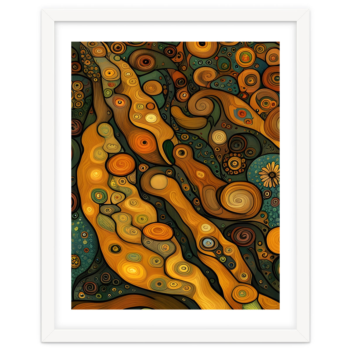 Artificial Masterworks - Klimt van Gogh