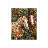Wildflower Equine Duo (Print Only) thumbnail