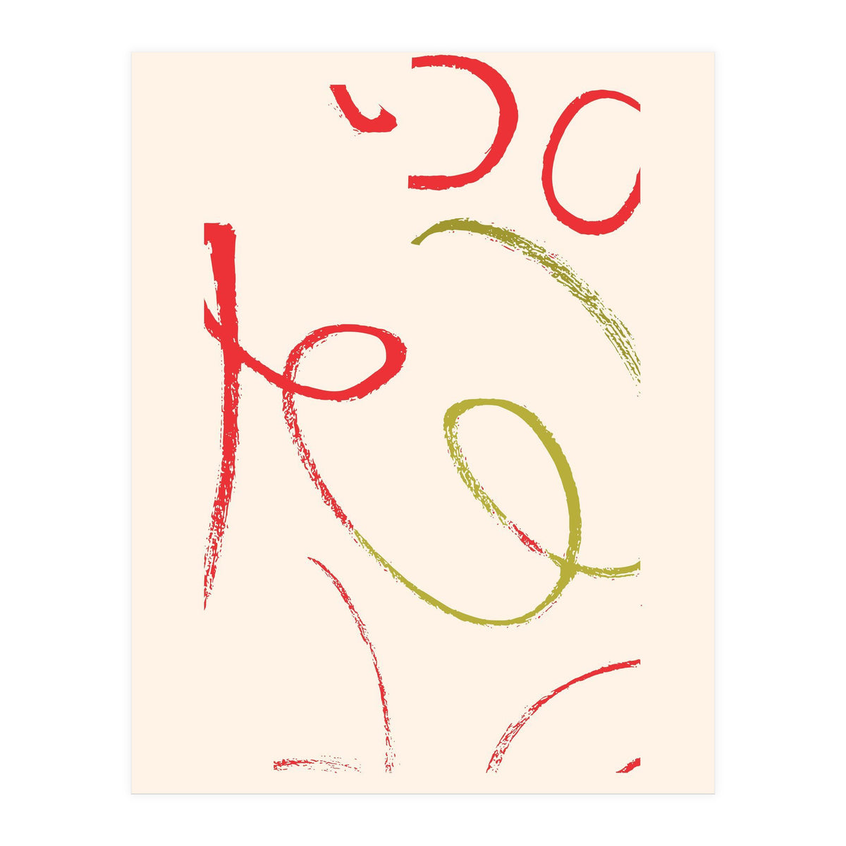 Abstract Winter (Print Only)