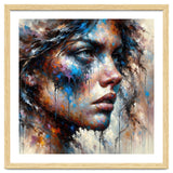 Intense Abstract Side Portrait thumbnail