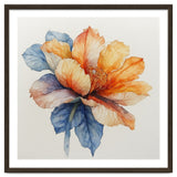 Ethereal Amber and Azure Bloom thumbnail
