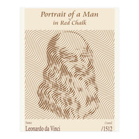 Portrait Of A Man In Red Chalk (self Portrait) – Leonardo Da Vinci (1512) (Print Only)