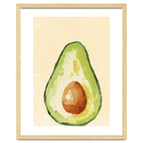 Avocado Half, Fresh Food Kitchen Art thumbnail