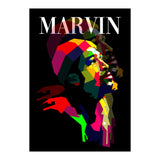 Marvin Gaye RNB Singer Pop Art WPAP (Print Only) thumbnail