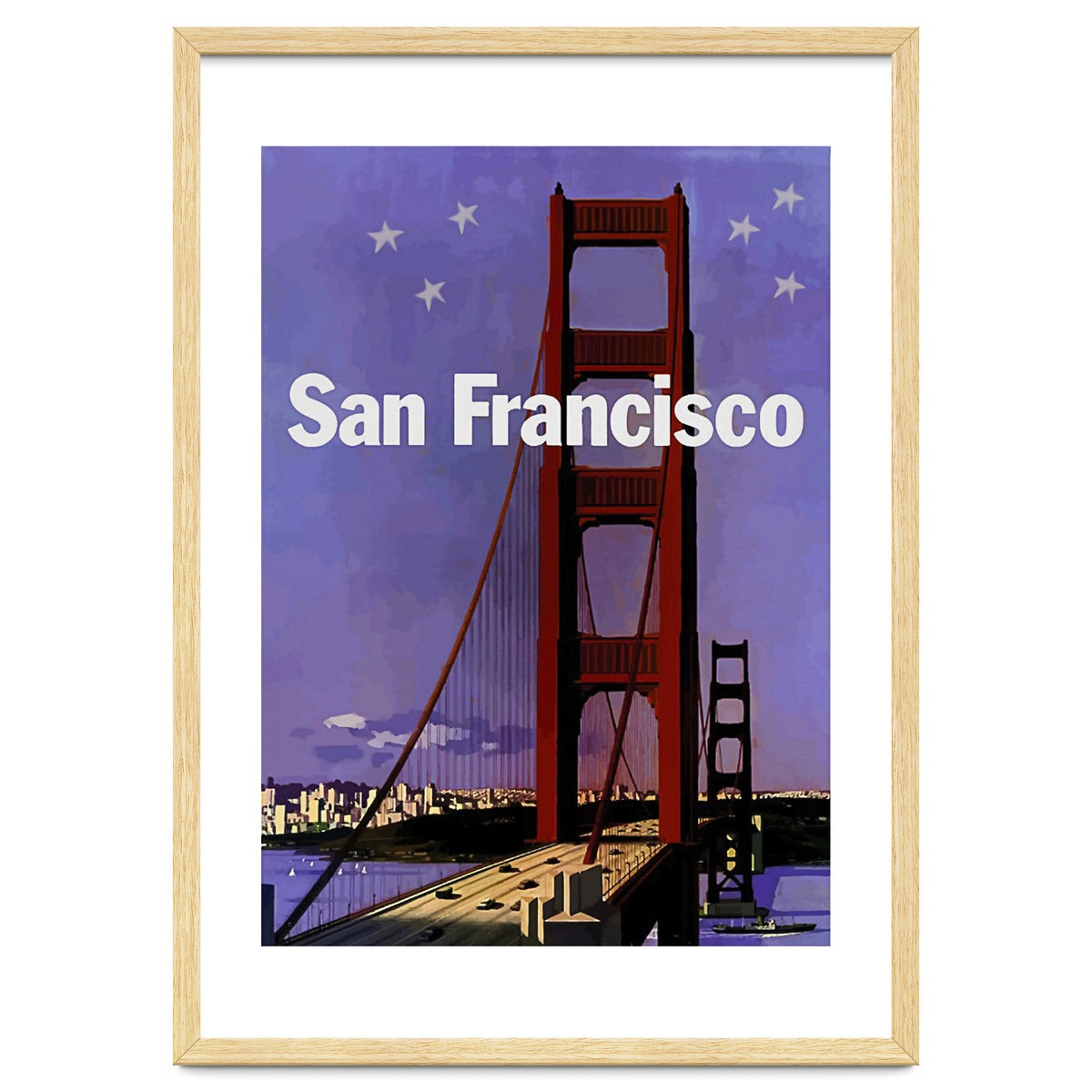 Gold Gate at Night, San Francisco