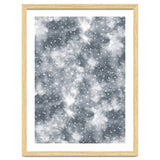 Abstract Winter Foggy Snow Gray White thumbnail