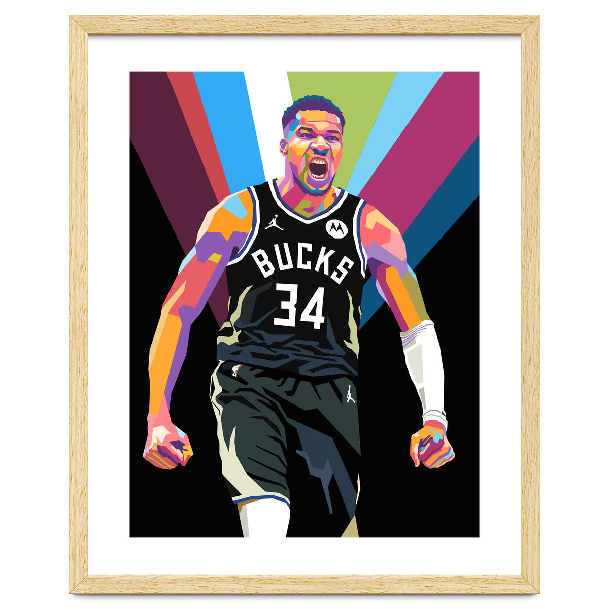 Giannis Antetokounmpo art