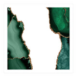 Emerald & Gold Agate Texture 15 (Print Only) thumbnail