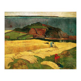 Paul Gauguin / 'Seaside Harvest', 1890, Oil on canvas, 92 × 73 cm. (Print Only) thumbnail