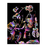 Cool John Ferguson And Captain Luke Blues Musician Legend Colorful (Print Only) thumbnail