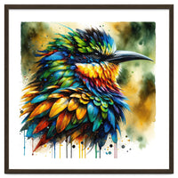 Vibrant Tropical Bird Portrait