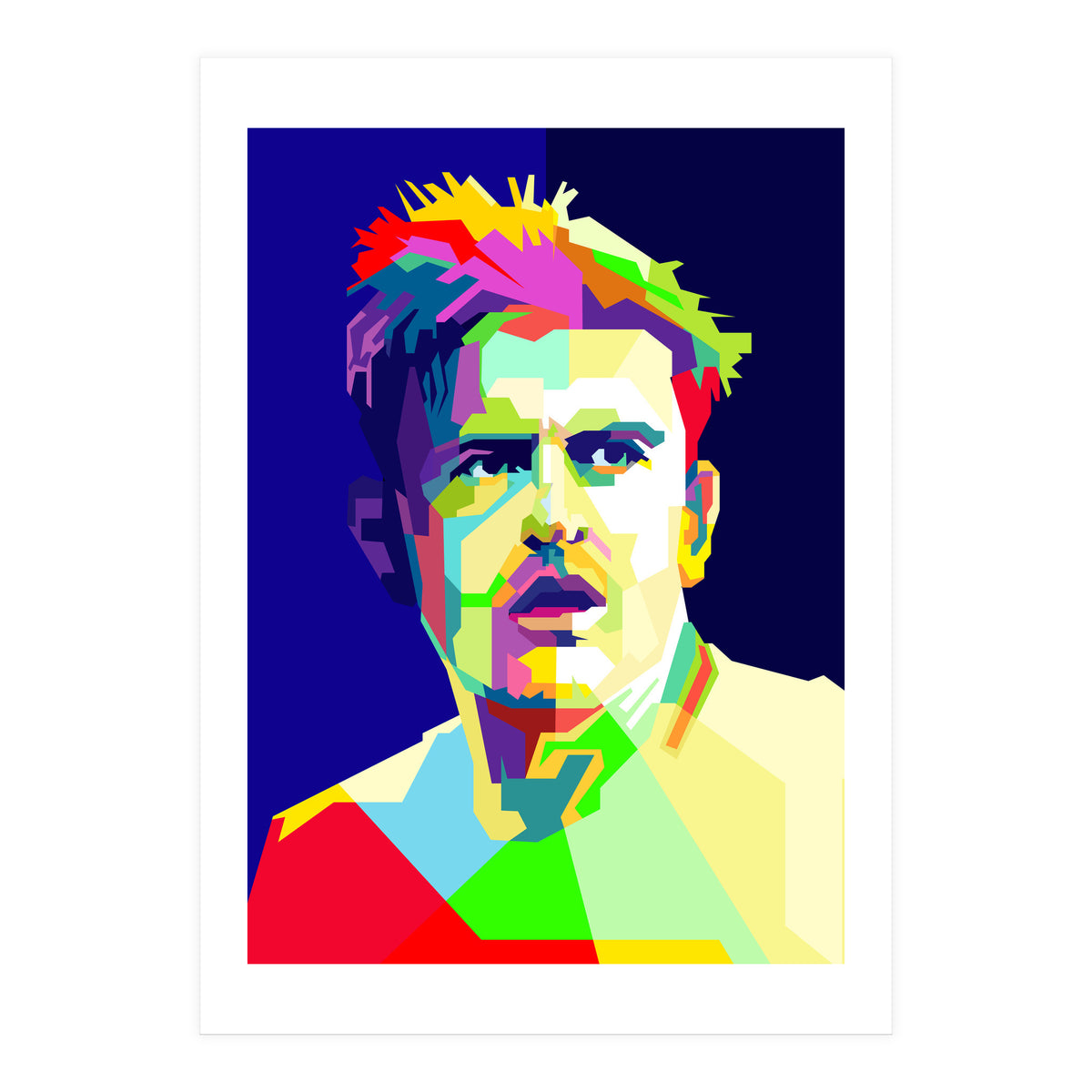Harry McGuire English Football Pop Art WPAP (Print Only)
