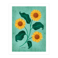 Golden Sunflower (Print Only)