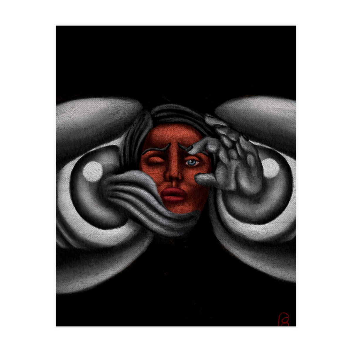 "watch your nightmares while you're awake" (Print Only)