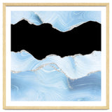 Blue & Silver Agate Glitter Texture 03 thumbnail