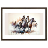 Cowboy Riders On Horses thumbnail