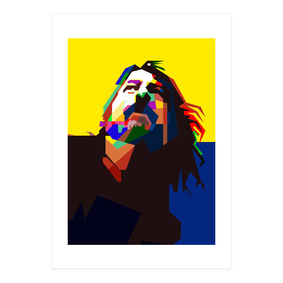 Dave Grohl Foo Fighters Grunge Sound (Print Only)