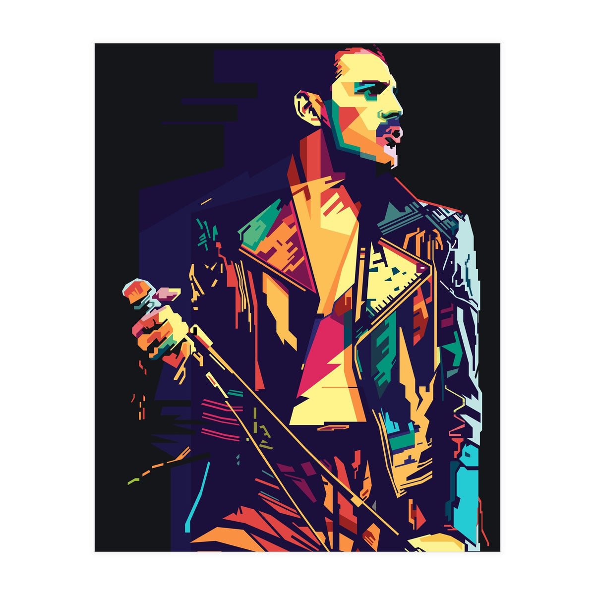 Freddie 4rever Style WPAP (Print Only)