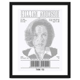 Receipt Art Gillian Anderson thumbnail