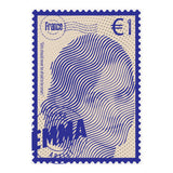 Emma Watson Stamps Art (Print Only) thumbnail