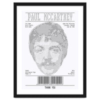 Receipt Art Paul Mc Cartney